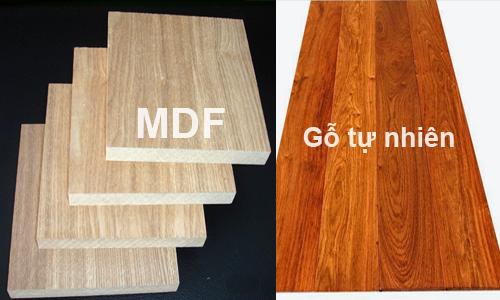  So sánh gỗ tự nhiên với gỗ công nghiệp 