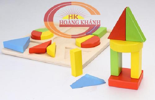 Bộ đồ chơi hình khối KDC 03